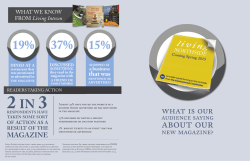 2014 Living Northside Research Study - Atlanta Journal