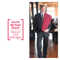 Geshe Michael Roach MÃ¶nch und Manager