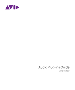 Audio Plug-Ins Guide (version 12.0)
