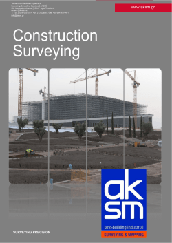 Construction Surveying - AKSM | Surveying & Mapping