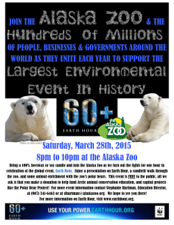 JOIN THE Alaska Zoo & THE