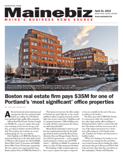 `most significant` office properties