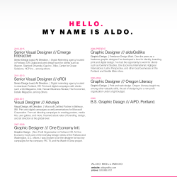 cv - hello. my name is aldo.