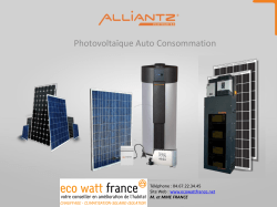 EcoWatt France/Alliantz