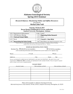 details and registration form