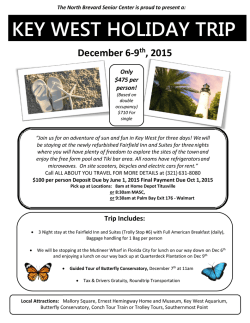 7th Annual Key West Holiday Trip - All About You Travel Unlimited Inc