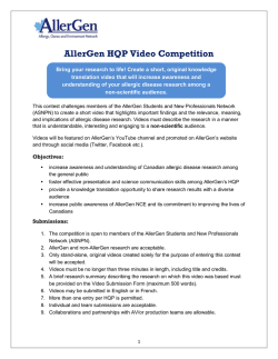 Competition Guidelines