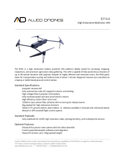 spec sheetâ¦ - Allied Drones