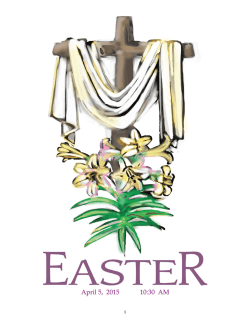 April 5, 2015 10:30 AM - All Saints Episcopal Church