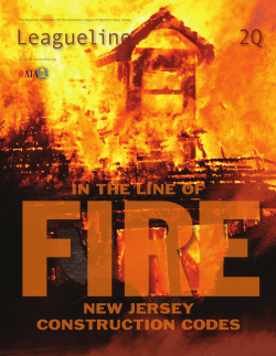2Q â In the Line of Fire â NJ Building Codes