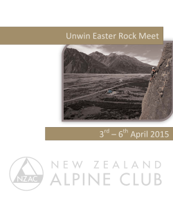 Unwin Easter Rock Meet 3 â 6 April 2015