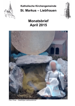 Monatsbrief April 2015
