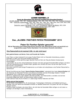 2015 Info Alumni Panther Paten Brief