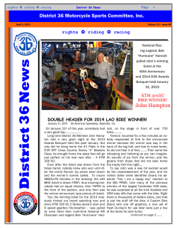 April 2015 Issue - AMA District 36