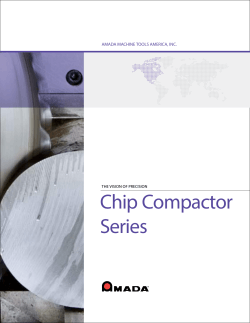 Chip Compactor Series