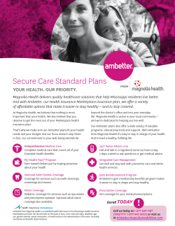 Ambetter Secure Care Standard Brochure