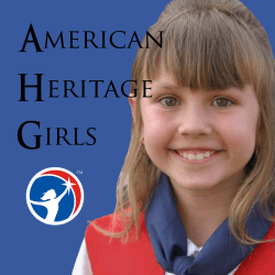 Heritage Girls American - American Heritage Girls
