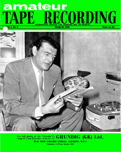 RECORDING - American Radio History