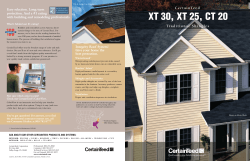 Certainteed XT 25 - American Windows & Siding of VA, Inc.