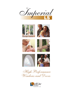 Imperial LS Window Brochure - American Windows & Siding of VA, Inc.