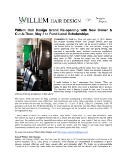 Willem Hair Design Grand Re-opening with New