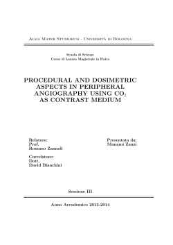procedural and dosimetric aspects in peripheral angiography using