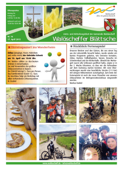 Amtsblatt 16/2015
