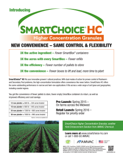 SmartChoice HC Sell Sheet 2015