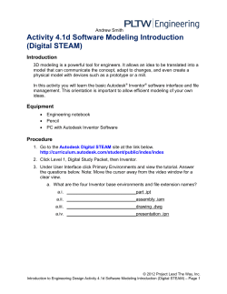 Activity 4.1d Software Modeling Introduction (Digital STEAM)
