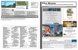 The Beam - Angier Baptist Church