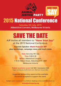 to the AJP 2015 conference flyer