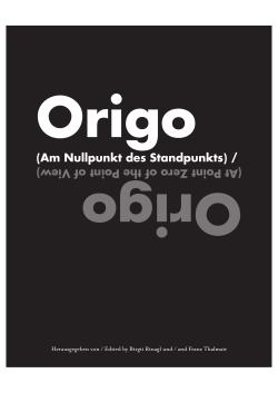 Origo - Anita Witek