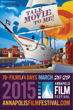 View Program - Annapolis Film Festival