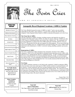 the latest Town Crier Newsletter Today