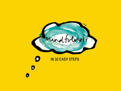 Click here to âMindfulness in 10 Easy Stepsâ