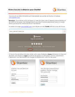 Accessing Stantec Web Applications Remotely