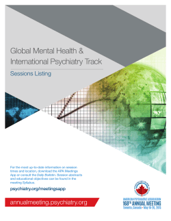 International - American Psychiatric Association