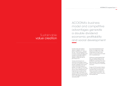 Sustainable value creation - Annual Report 2013