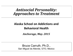 AntiSocial Workshop - Anchorage Annual School