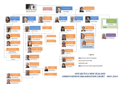 antarctica new zealand christchurch organisation chart