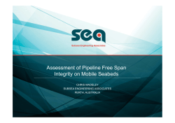 Assessment of Pipeline Free Span Integrity on Mobile Seabeds