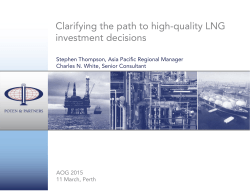Clarifying the path to high-quality LNG investment decisions