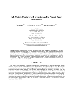 Full-Matrix Capture with a Customizable Phased Array Instrument