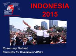INDONESIA 2015 - Asia Pacific Business Outlook Conference