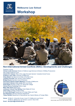 Copy of the Full Program - Asia Pacific Centre for Military Law