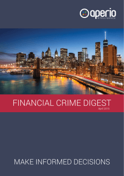 Aperio Financial Crime Digest Apr15 v1.2_BGL0739
