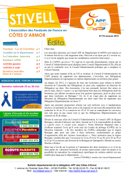 NÂ°176 - Association des ParalysÃ©s de France des CÃ´tes d`Armor (22)