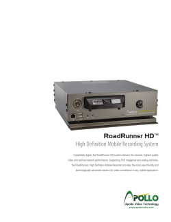 RoadRunner HD Brochure 1.2