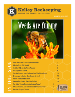 Kelley Beekeeping newsletter