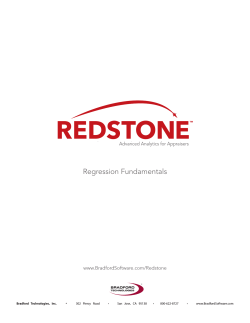 REDSTONE - AppraisalWorld